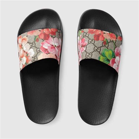 gucci flower slides nordstrom|Gucci Blooms Slides review .